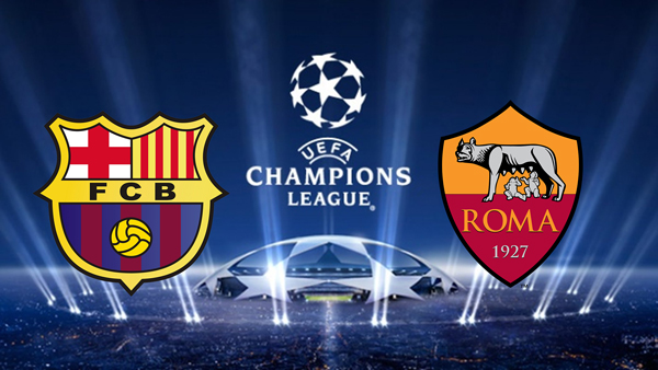 barcelona vs roma