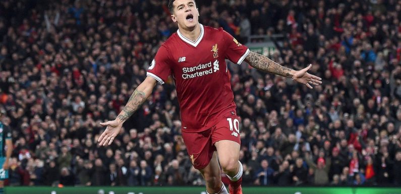 Coutinho hattrick ensures Liverpool tops the group