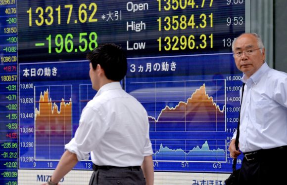 Asia shares creep above 2 month lows, but growth, US policy risks weigh