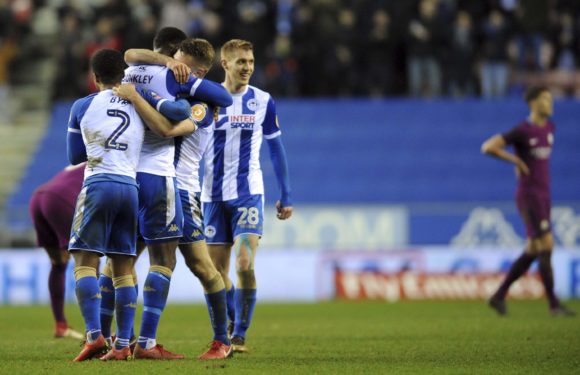 League One side Wigan Athletic knock Manchester City out of the FA Cup