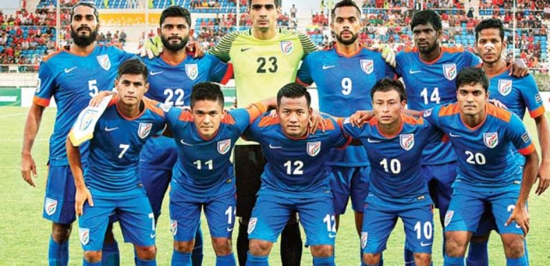 Indian football team climbs up to the 96th spot in FIFA rankings