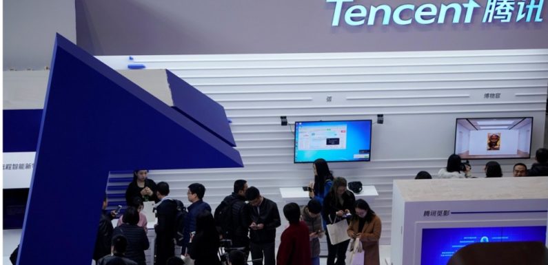 Tencent loses $24 billion in market cap