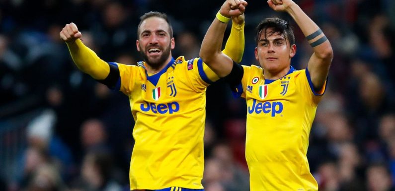 Higuain and Dybala knock Spurs out of the UCL