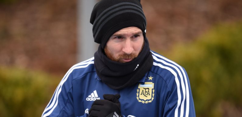 Lionel Messi set to return against Spain