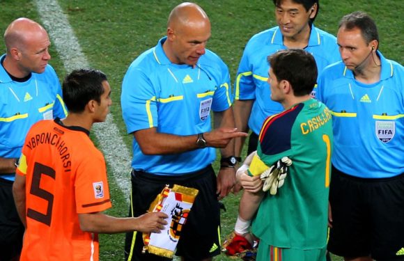 No British referee chosen for World Cup 2018, Russia