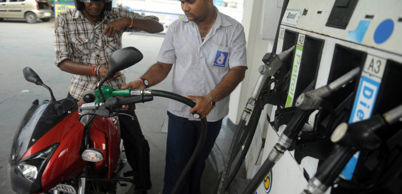 Petrol prices sky rocketed in India