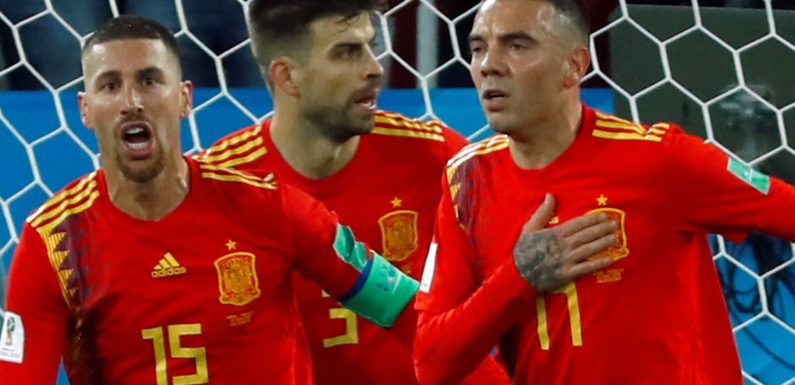 Spain scrape a draw against Morocco