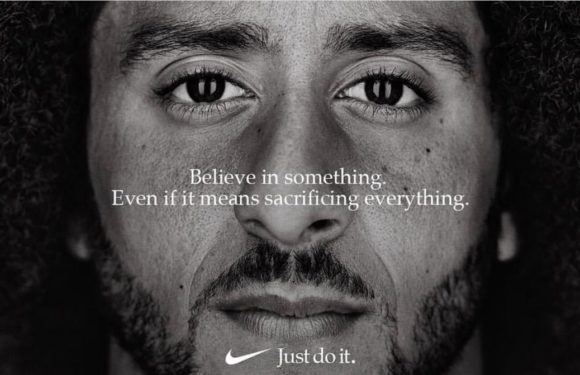 Nike’s new face : Coling Kaepernick