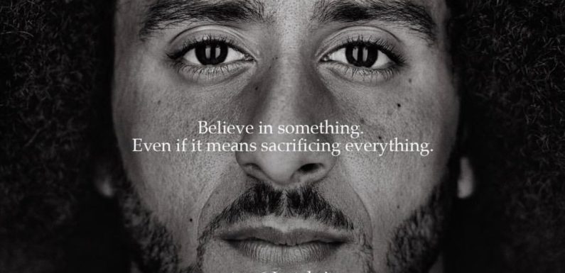 Nike’s new face : Coling Kaepernick