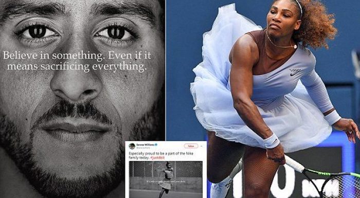 Nike Kaepernick advert is a “powerful statement” says Serena Williams